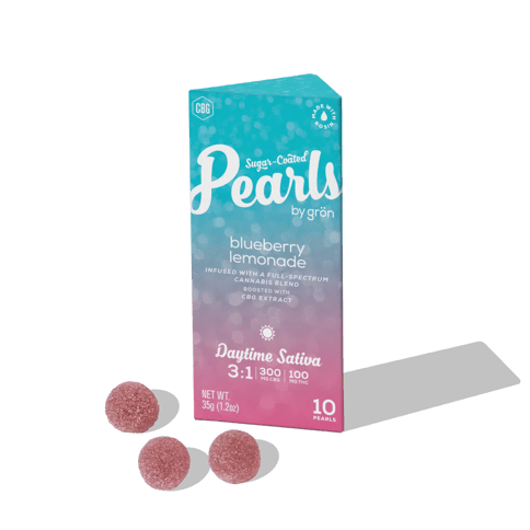 3:1 CBG/THC Blueberry Lemonade Pearl (Gron)