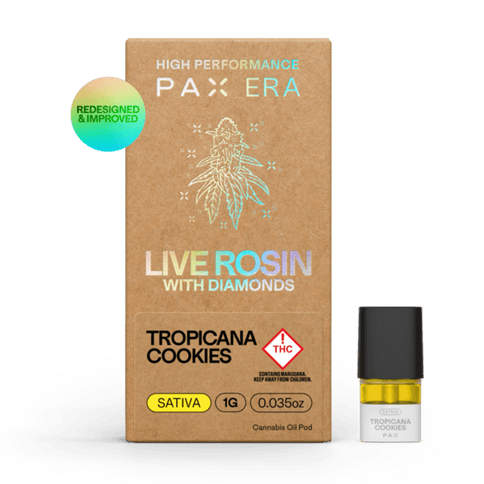 Pax Pod Live Rosin | Tropicana Cookies 1g Rec