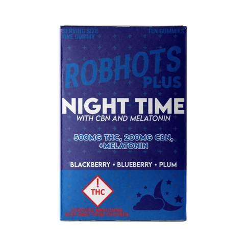 Robhots Night Time Gummies 1000mg:400mg THC:CBN | MED