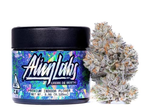 KB - ALIEN LABS - INDOOR FLOWER - CREME DE MENTHE - 3.5G