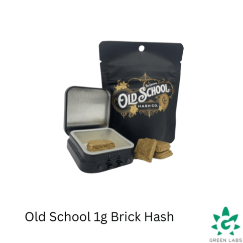(REC) The Original Old School Hash Co. - 1g Brick Hash - Jack Herer