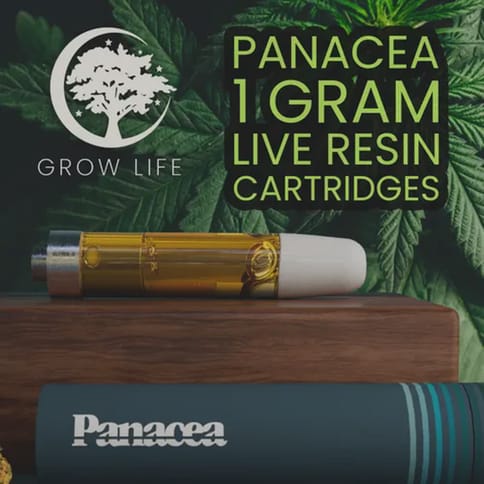 Panacea Live Resin Cartridge Glueball 1g (REC)