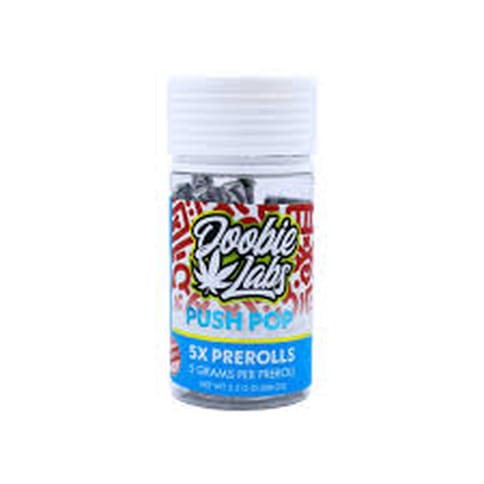 Doobie Labs | Push Pop | Pre Roll Pack | 5pk | 2.5g