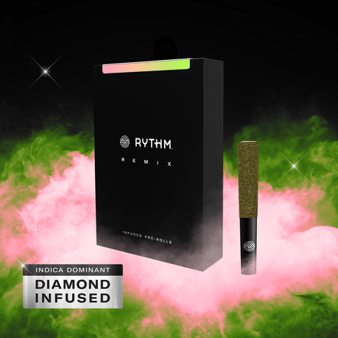 Infused Pre-Roll - Rythm 5 Pack 2.5g - Watermelon Z (Indica Dominant)