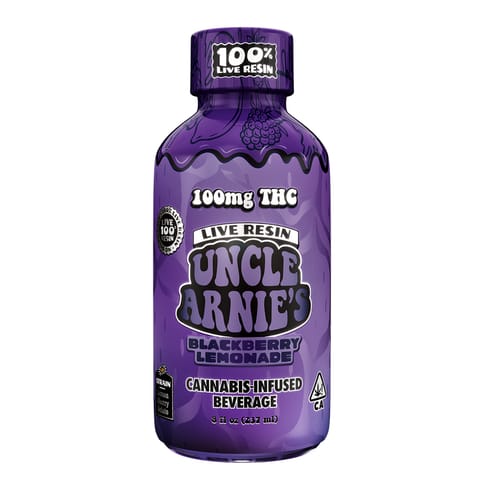 Uncle Arnies | Blackberry Lemonade | 100mg Live Resin Drink