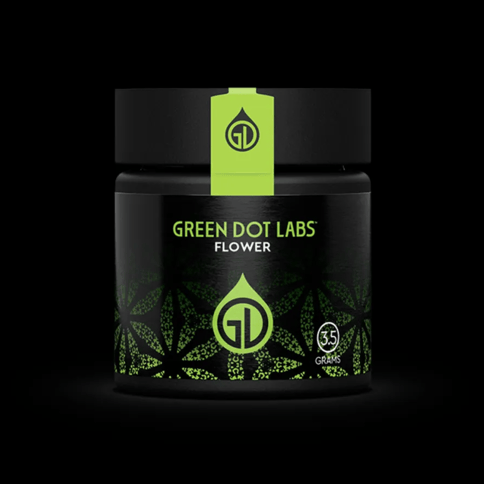 Green Dot | Rapture | H | Flower Jar | 3.5G
