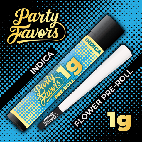 Party Favors Big Perm Sherb Pre-Roll  1g