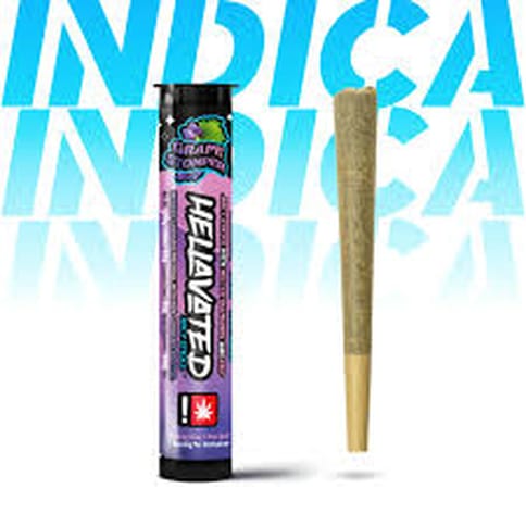 Grape Stomper Infused Preroll (Hellavated)