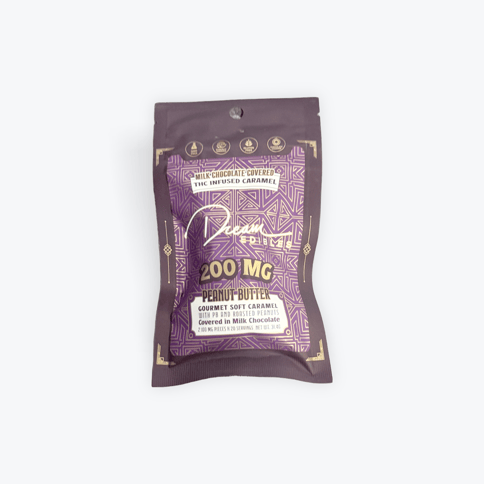 Milk Chocolate Peanut Butter Caramels 2 Pack (2x100mg)