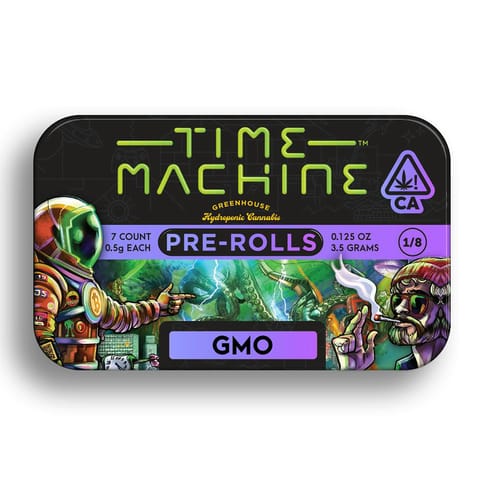 TIME MACHINE - MIXED LIGHT PREROLL MULTIPACK - GMO - 3.5G