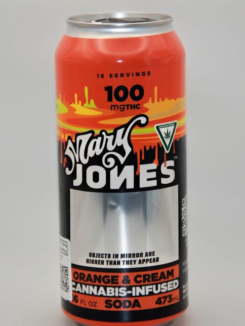 Mary Jones | Beverage | Orange & Cream 100mg