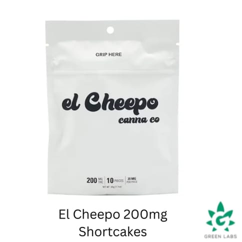(REC) El Cheepo - 200mg THC Gummies - Shortcakes