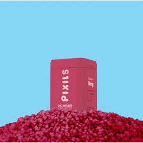 Cherry 200mg Sugar Clusters | Pixils