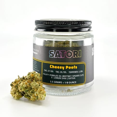 Cheesy Poofs, 3.5g flower