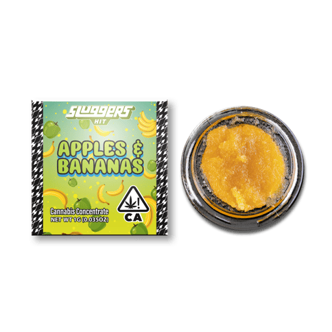 KB - SLUGGERS - LIVE RESIN SAUCE - APPLES & BANANAS - 1G