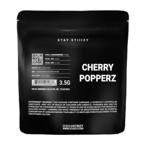 STIIIZY - Black Label - Cherry Popperz - 3.5g