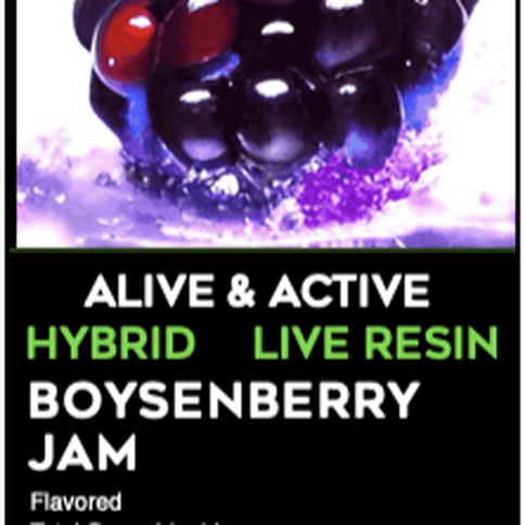 Boysenberry Jam Live Resin 1G Cartridge (Freshy)