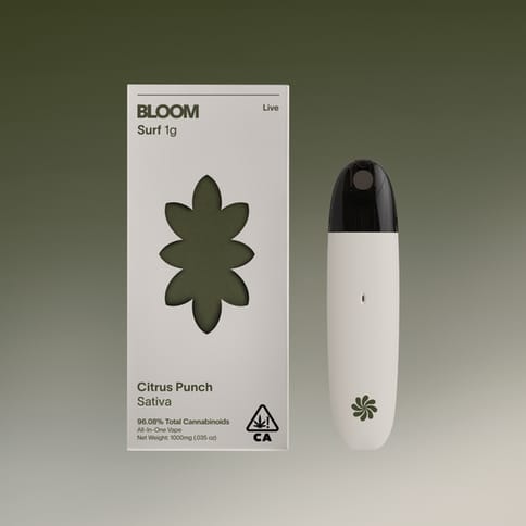 KB - BLOOM - LIVE RESIN ALL IN ONE - CITRUS PUNCH - 1G