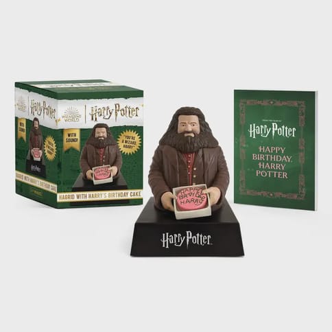 Harry Potter: Hagrid with Birthday Cake Figure with Sound