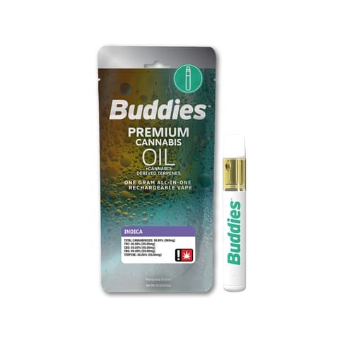 Buddies All-In-One Distillate | Peppermint Kush 1g