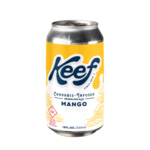 Keef Sparkling Water | Mango 10mg Rec