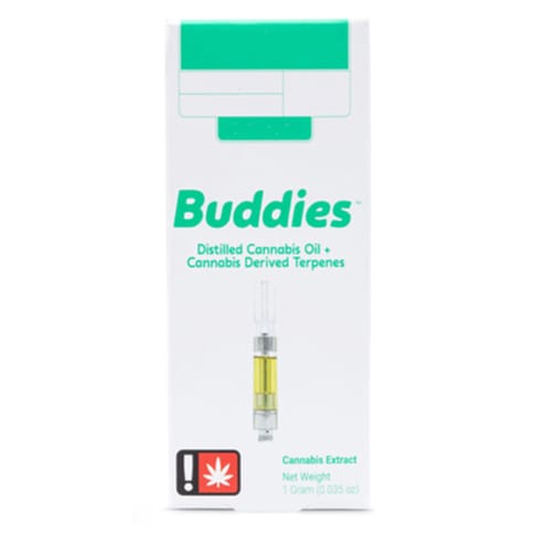 Buddies | Blue Steel CBD (1:1) Distillate Cart | 1g