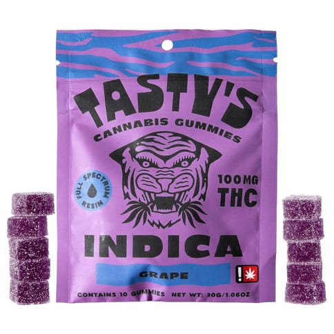 Grape 10pk Gummies (Tasty's)