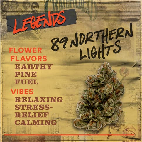 89 Northern Lights - 3.5g Flower