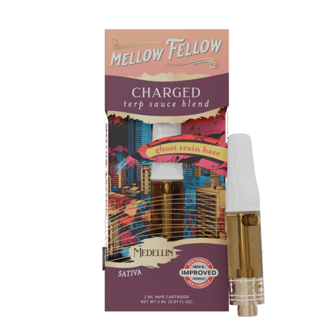 2Ml Terp Sauce Cart - Charged - Medellin - Ghost Train Haze