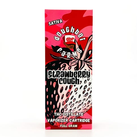 Strawberry Cough, 1g vape cart