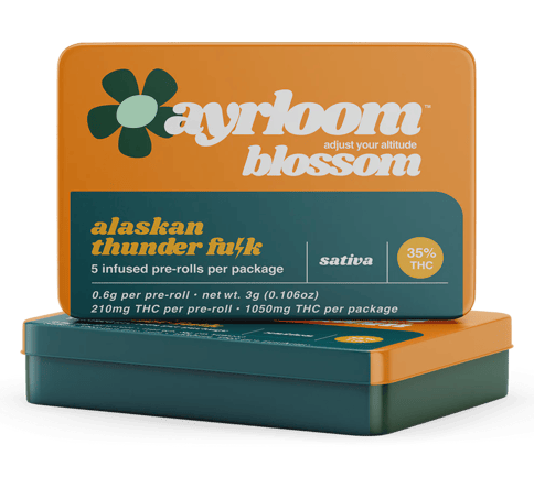 Ayrloom - Pre Roll .6g 5pk - Alaskan Thunder Fuck