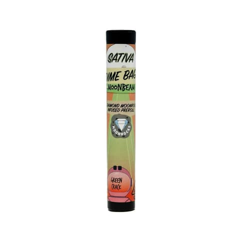 Dime Bag | Green Crack | Moonbeams | Infused Preroll | Sativa | 1g