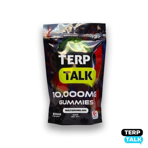 Terp Talk | 10,000mg Gummies - Watermelon