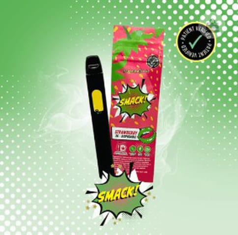 Smack | Disposable | Live Resin Strawberry | 2g