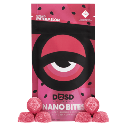 1000 MG NANO BITES WATERMELON SATIVA