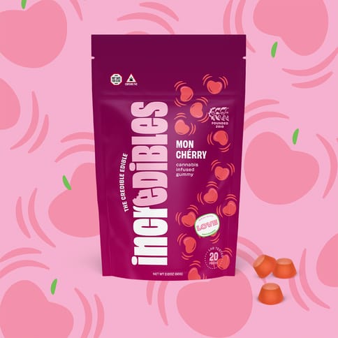 Incredibles Gummies | Mon Cherry  1000mg Med