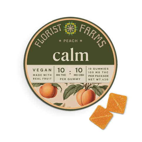 Calm Peach Gummies (10PK)