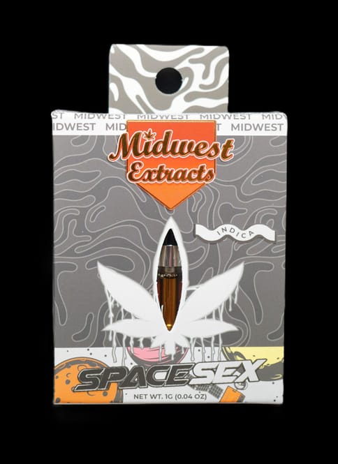 Midwest Extracts Space Sex 1G Cart