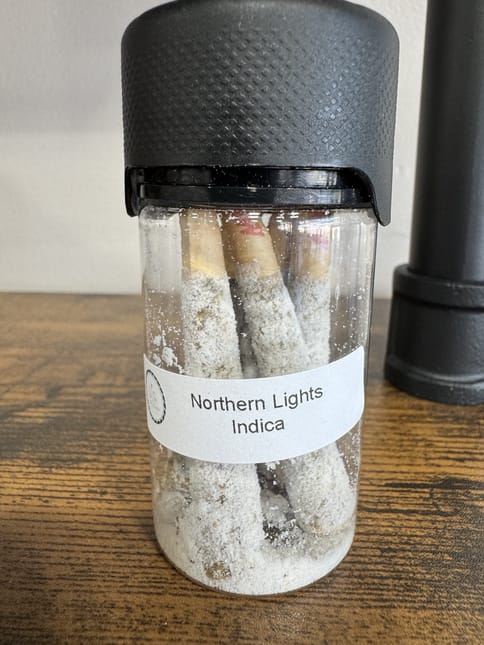 Jeter Jar - Northern Lights Diamond Dusted .5G 5 preroll