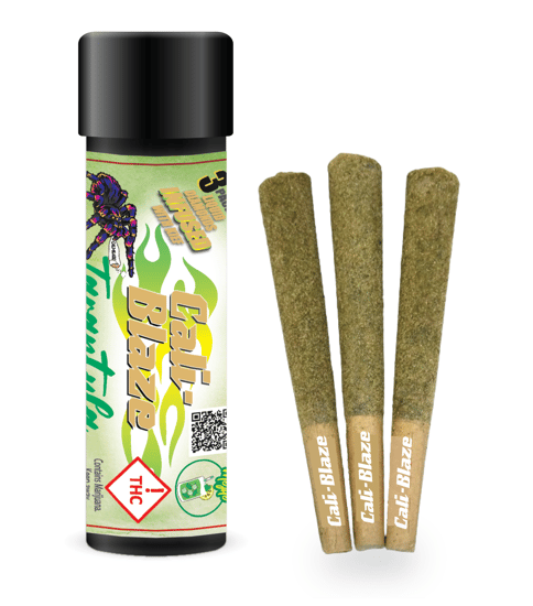 Cali-Blaze (I) Mojito Garlicane Tarantula Joints 3pk 3g
