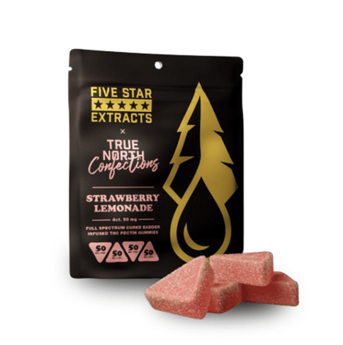 Five Star Extracts Gummies Strawberry Lemonade 200mg