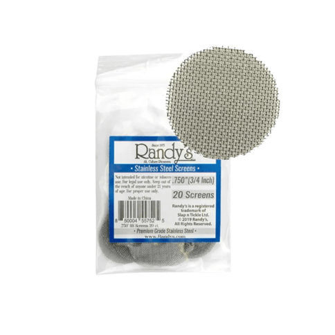 Randy's Stainless Steel Screens - 0.75" 20pk