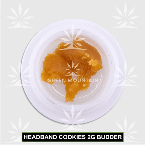 Green Mountain Cannabis - Headband Cookies - 2G Budder