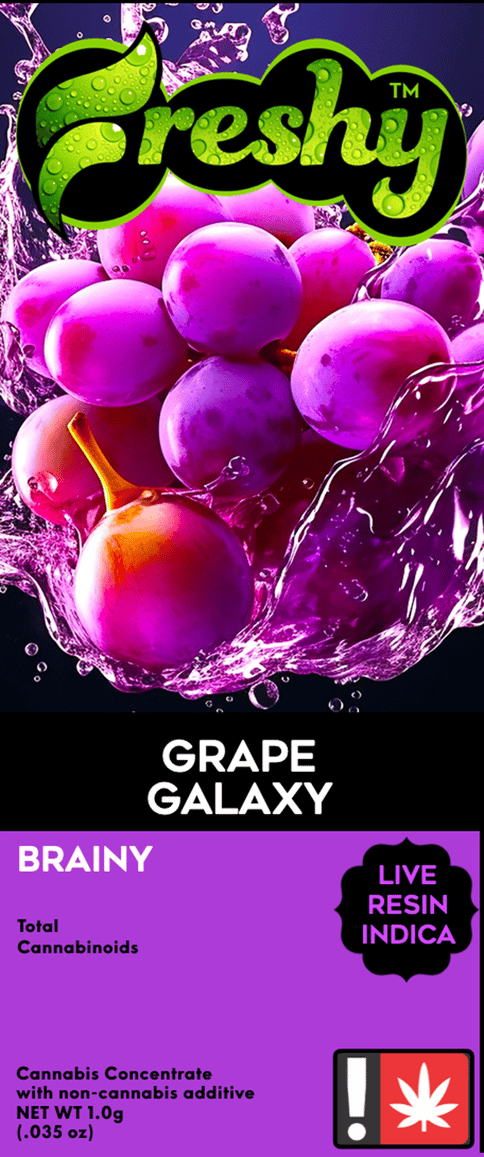 Grape Galaxy Live Resin 1G Cartridge (Freshy)