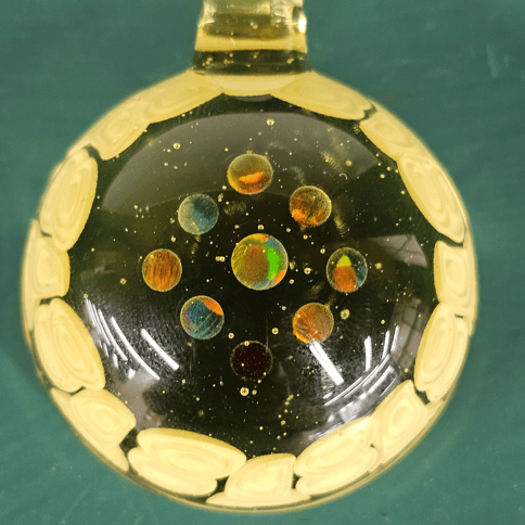 Mogli Glass x Wytry | Pendy | Nine Dots/Yellow