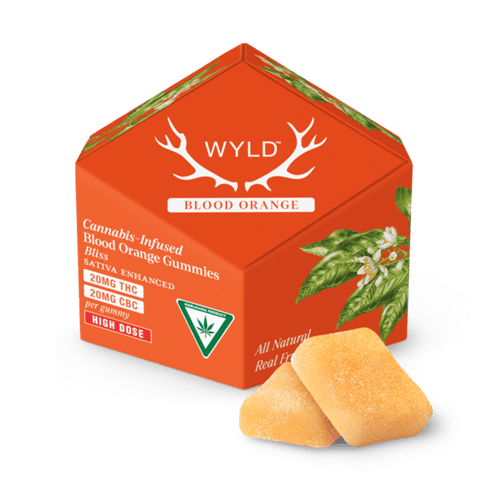 WYLD | BLOOD ORANGE 1:1 THC CBC | GUMMY | 200MG