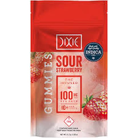 Dixie - Signature Sour Strawberry Indica 10ct - Dixie - Signature Sour Strawberry Indica 10ct.