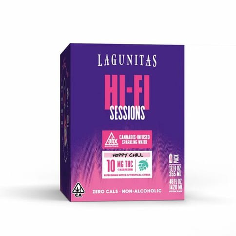 Lagunitas Hi-Fi Sessions | Hoppy Chill | 10mg THC Infused Sparkling Water