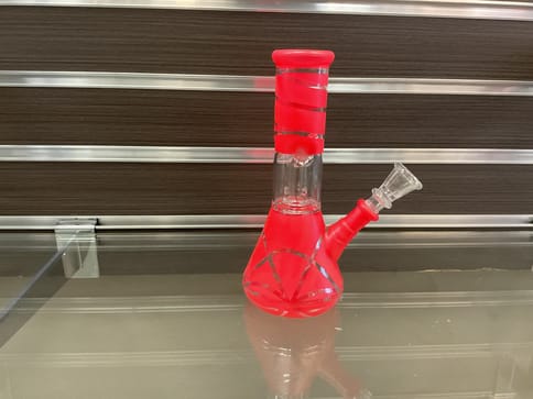 Orange Red Classic Bong