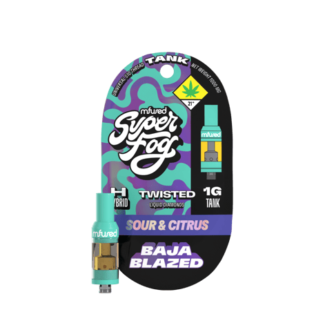 Mfused - Super Fog 1g Vape Cart - Baja Blazed